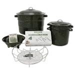 Granite Ware 12-Piece Enamel-on-Steel Canning Kit with Blancher
