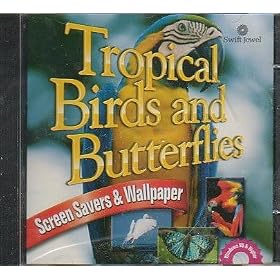 Tropical Birds & Butterflies Screen Savers & Wallpaper