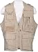 Humvee Safari Vest Khaki Large - Model HMV-VS-K-L Men's Jacket