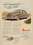 1950 Ad Nash Kelvinator Airflyte Construction Twin Beds - Original Print Ad