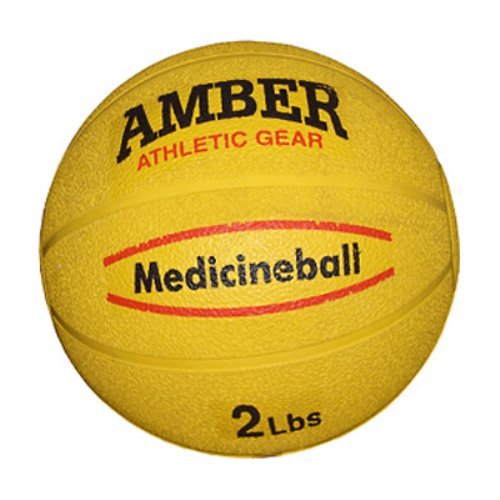 amber sporting goods rmb-8 rubber medicine ball 8lb