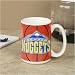Denver Nuggets Pewter Logo Basketball Coffee Mug