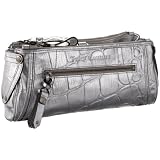 Juicy Couture Luxe Croc-Embossed La Brea Clutc