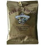 Coffee Masters Perfect Potful Columbian 100 percent Decaffeinated, 12 Packet Box