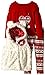 Nannette Little Girls' 3 Piece Heart Faux Fur Vest Set and Legging