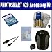 HP PhotoSmart 620 Digital Camera Accessory Kit includes: KSD2GB Memory Card, SDC-22 Case, ZELCKSG Care & Cleaning, USB5PIN USB Cable, SB257 Charger