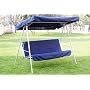 3 SEATER BLUE SWINGING HAMMOCK