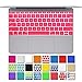 DHZ® New Macbook Keyboard Cover Silicone Skin for The Latest Apple New Macbook Retina 12