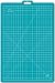 June Tailor 26-Inch-by-39-Inch Gridded with 23-Inch-by-35-Inch GridRotary Mat With Handle