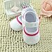 DZT1968® Baby Girl White Soft Sole Mary Jane Shoes Prewalker Sneakers (0~6 Months)