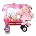 New Baby Girl Basket - Unique Shower or Christmas Holiday Gift Idea for Newborns