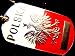 POLAND POLISH EAGLE FLAG POLSKA ARMY MILITARY DOG TAG Image