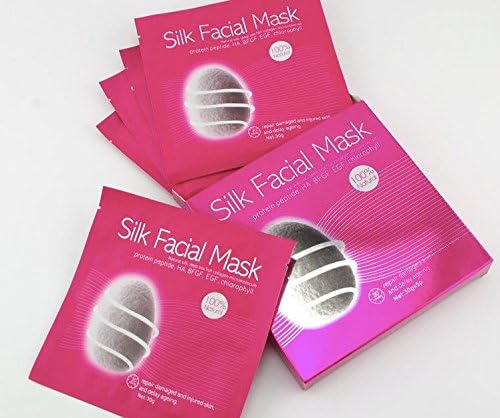 5 Pieces, France Silk Masks. Repair, Anti Aging / Wrinkles, Moisture and Whiten Facial Mask