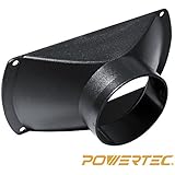 POWERTEC 70150   Rectangular Dust Hood for 4-Inch Hose