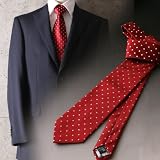 【ポールスミス】ネクタイ 2011秋冬モデル PAUL SMITH PLS-008 レッドドット