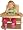 www.blankleder.com - Sunnybaby 10389 - Kinderschutzgurt aus Leder mit Pr�gemotiv Leder marine