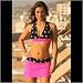 Pink Skull & Bones Pirate Bikini