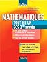 Math�matiques �tout-en-un� ECS 1re ann�e - 2�me �dition - Cours et exercices corrig�s