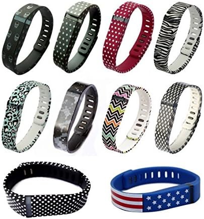 immi Small S Spots Replacement Band With Clasp for Fitbit FLEX Only /No tracker/ Wireless Activity Bracelet Sport Wristband Fit Bit Flex Bracelet Sport Arm Band Armband (1pc Band + 1pc Clasp)
