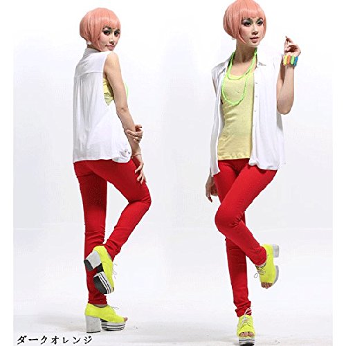 パンツ ズボン/　ロングパンツ 秋 デニム/スラックス ストレート 着痩 ボトムス レディース　脚長 デニムパンツ　美シルエット タイト 美ライン 伸縮性 履き心地 ◆美脚・美尻効果6色・フリーサイズ