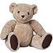Bears For Humanity Large Certified Organic Beige Teddy Bear Stuffed Plush Animal With Movable Arms And Legs. 16 Inches. One Is Donated To A Child In Need For Each One Purchased