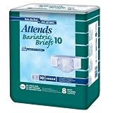 Review Attends  / Attends Bariatric Briefs 10 Easy-fit Xx-large Plus, 8-Count Packages (Pack Of 4)