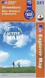 Shrewsbury (OS Explorer Map Active)