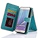 Galaxy Note 5 Case, Note 5 Case iNNEXT Note 5 Wallet Case Premium PU Leather Folio Book Style Multiple Card Slots Cash Pocket with Magnetic Closure Case Cover for Samsung Galaxy Note 5 (Green)
