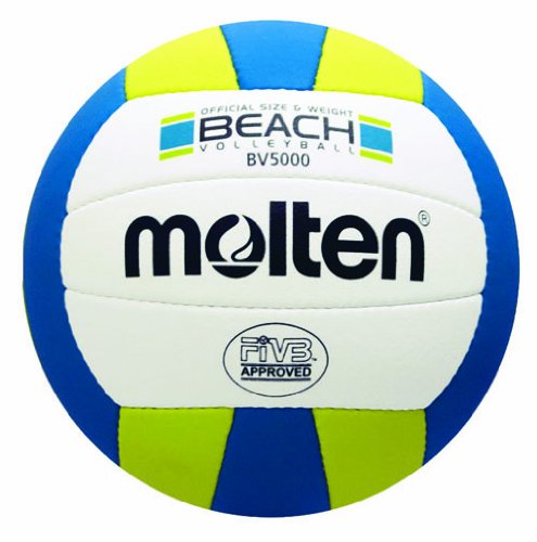 Molten Beach Volleyball (Blue/Yellow/White, Official)
