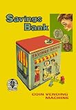 Coin Vending Machine Savings Bank 28x42 Giclee on Canvas
