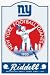 New York Giants Nostalgic Metal Sign from Riddell