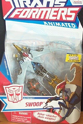 Childrens Toyshop  Toys : Transformers Animated Deluxe Swoop Action Figure