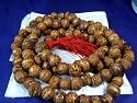MAL15 Mala Meditation Beads + Bag: Bhudiseed/Bodhi Seed