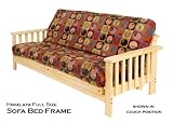 Futon Frame and Mattress Set Made in America Affordable and Super Strong Sofa Style