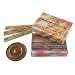 The Mother's Fragrances Incense GIFT BOX with 84 mini sticks plus a wooden holder - FAIR TRADE