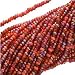 Czech Seed Beads 8/0 "Devil's Food" Red Mix (1 Ounce)