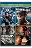 Doom / Pitch Black / Serenity / Hellboy II: The Golden Army Four Feature Films