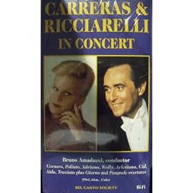 Carreras & Ricciarelli in Concert [VHS]