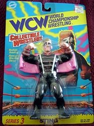 WCW STING Series 3 Wrestling Action Figure WWF WWE