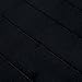 Oversized Bathroom Rug - Extra-Long Memory Foam Bath Mat with Nonslip Backing - Absorbent Runner for The Shower, Tub, or Sink by Lavish Home (Black)