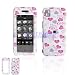 Samsung M800 Cell Phone Heart Design Protective Case Faceplate Cover