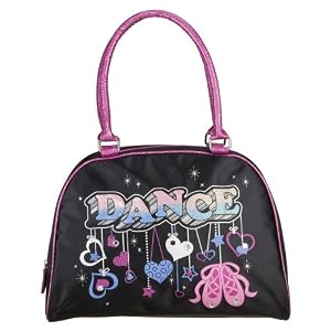 Girls' Dance Bowler Bag - Black