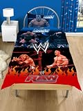 Kitchen & Housewares : WWE Raw Wrestling Duvet Cover and Pillowcase Bedding