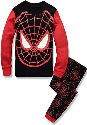 KIKICOCO "Spider-Man" Little Boys' 2 Piece Pjs Pajamas Size 5T