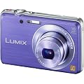 Panasonic Lumix DMC-FS45EG-V Digitalkamera (16 Megapixel, 5-fach opt. Zoom, 7 cm (2,9 Zoll) Display, 24mm Weitwinkel, HD-Video, bildstabilisiert) violett