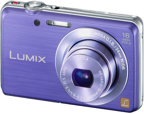 Panasonic Lumix DMC-FS45EG-V Digitalkamera (16 Megapixel, 5-fach opt. Zoom, 7 cm (2,9 Zoll) Display, 24mm Weitwinkel, HD-Video, bildstabilisiert)  ...