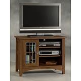 Sauder Rose Valley Entertainment Stand Abbey Oak