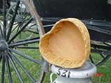 Amish Handmade Primitive Medium Heart Country Basket. Measures 10″ X 6 1/4″. An Adorable “Heart-robbing” Basket. Use It to Set on the Dresser or Night Stand As Your Catch All Basket; to Hold Your Keys, Love Note, Change, Jewerly or Other Items of Importance. Colors May Vary (Brown, Black, Blue, Green, Burgundy, Red, Purple, Natural)