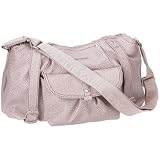 Paquetage Besace Sac bandoulière femme - Lilas Syn