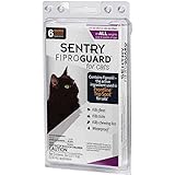 SENTRY FiproGuard Flea & Tick Squeeze-On for Cats over 1.5lbs - 6 month